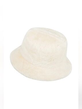 Angela & William Faux Fur Bucket Hat
